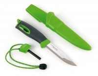 Нож с огнивом Swedish FireKnife, цвет: зеленый