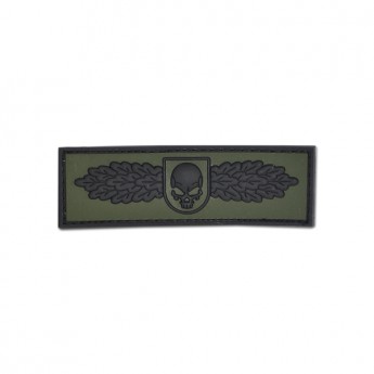 3D-Patch SOF Skull Badge forest
